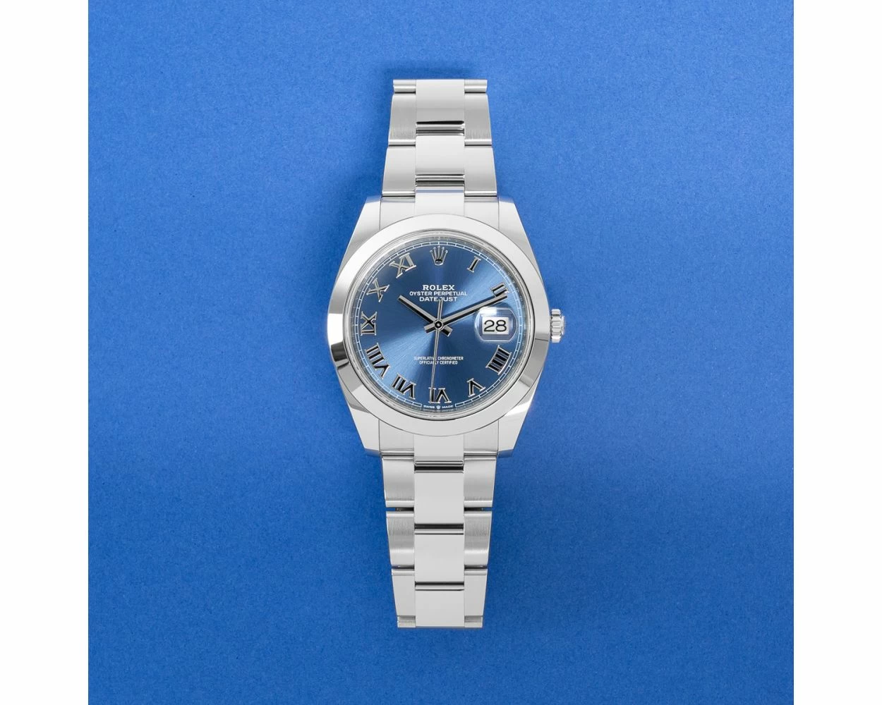 Rolex azzurro blue top