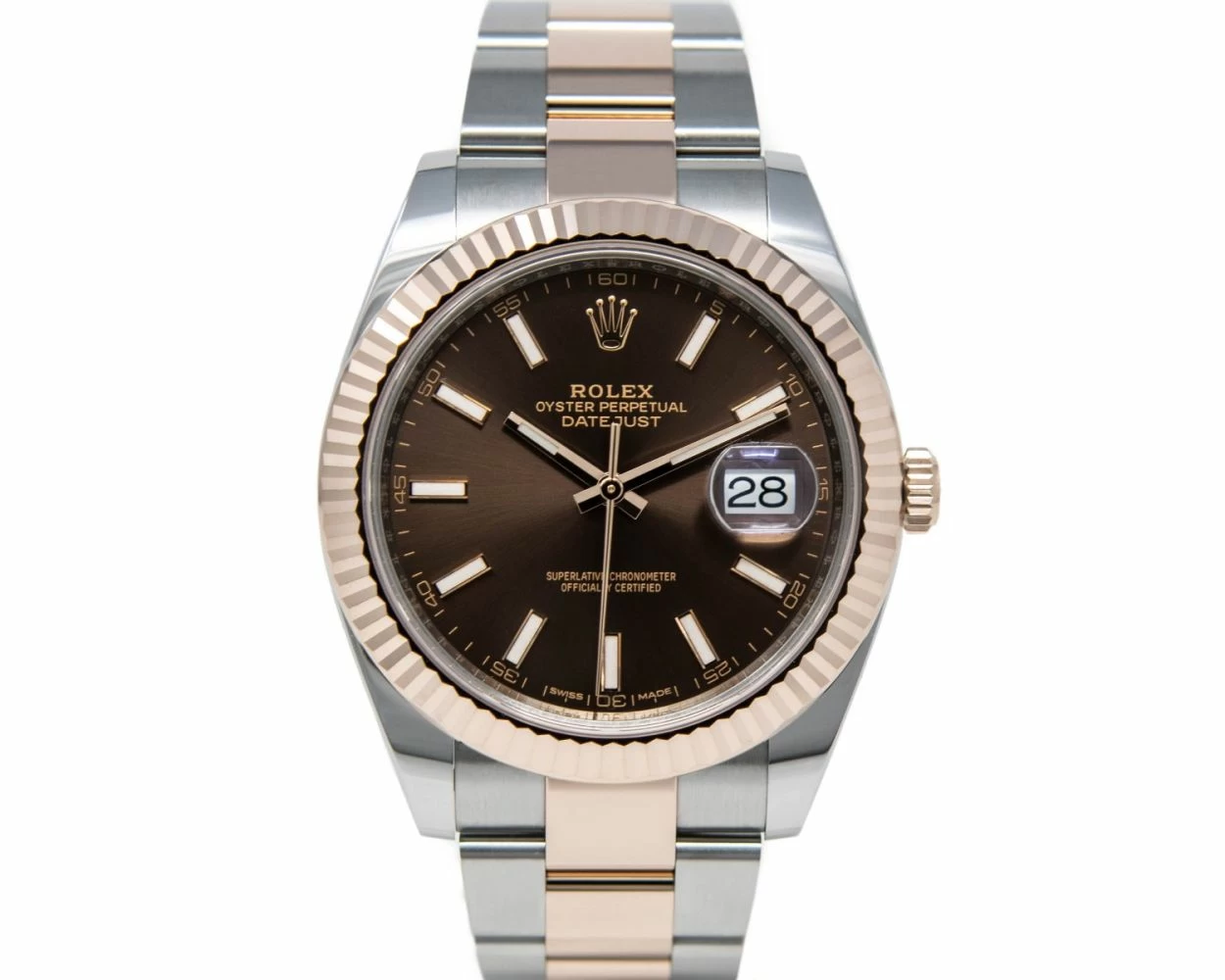 Rolex datejust chocolate dial store