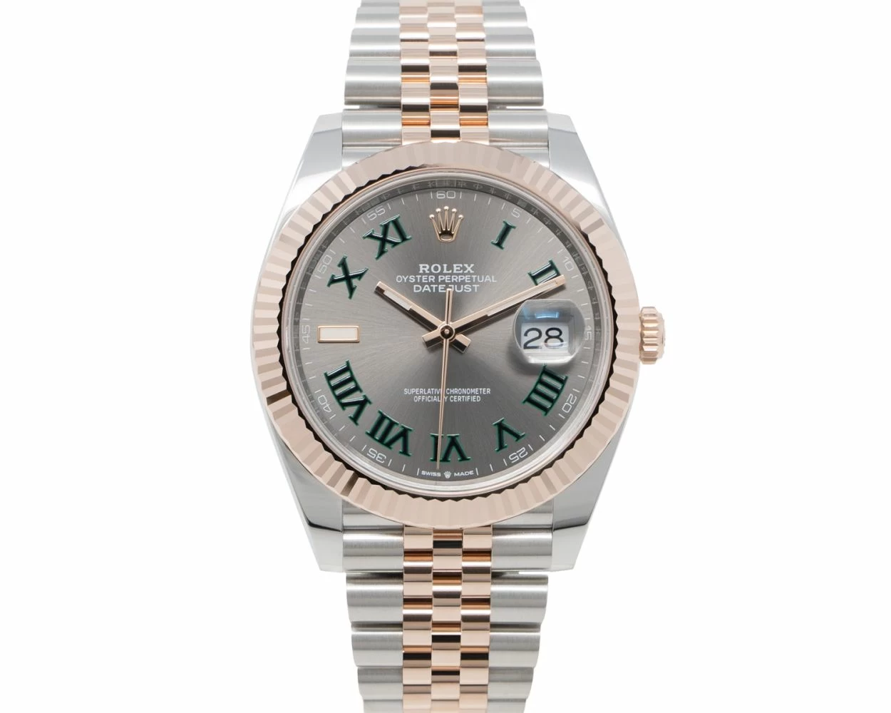 Rolex datejust 41 slate roman online