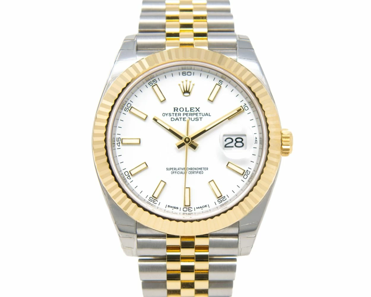 Rolex Datejust 41mm 126333 Stainless Steel & Yellow Gold Watch