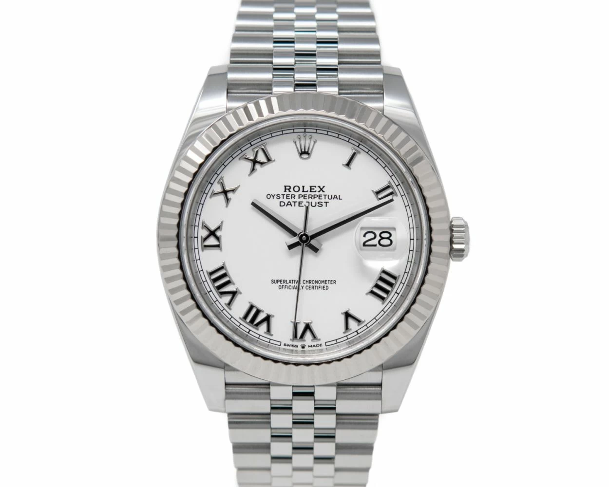 Rolex datejust 41mm roman numeral hotsell