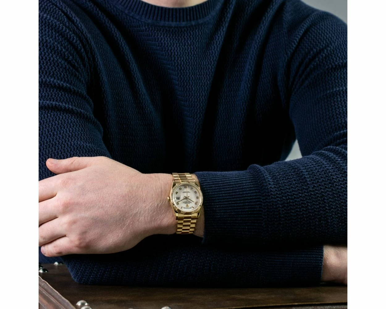 Rolex day date 36 on wrist outlet