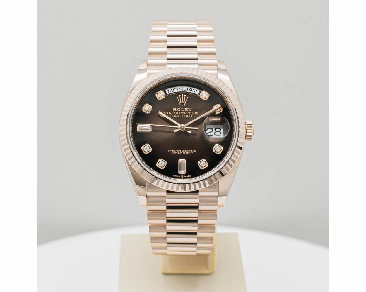 Rolex ombre deals dial