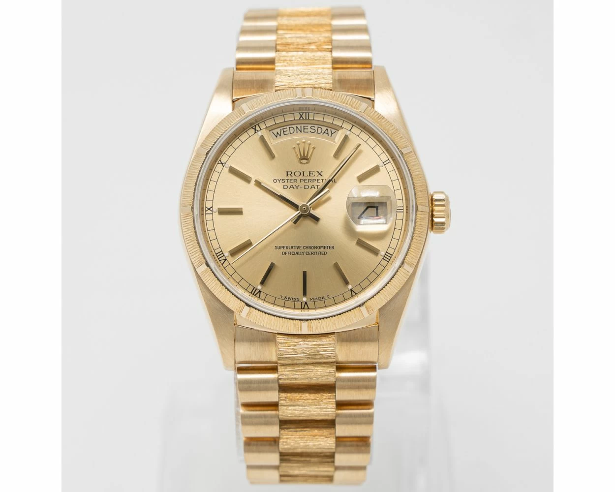 Rolex bark finish history new arrivals