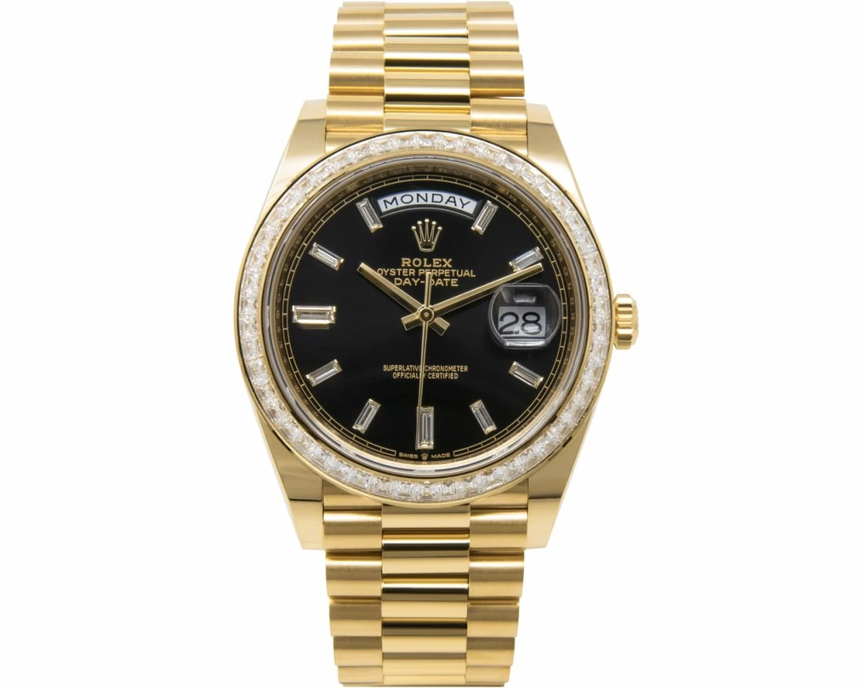 Rolex day date gold black 2025