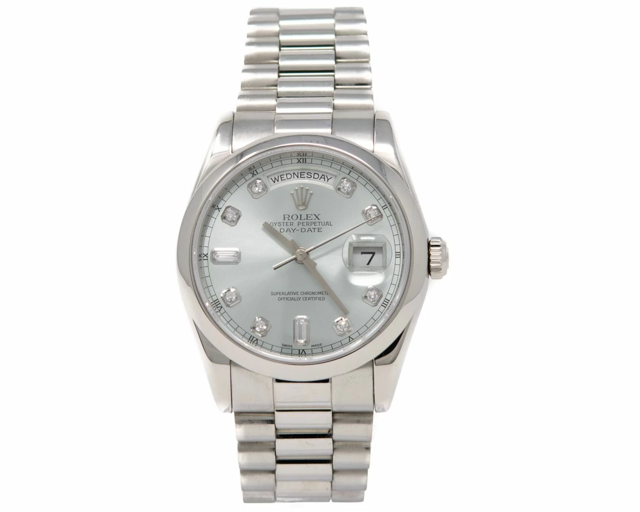 Rolex day date platinum price cheap