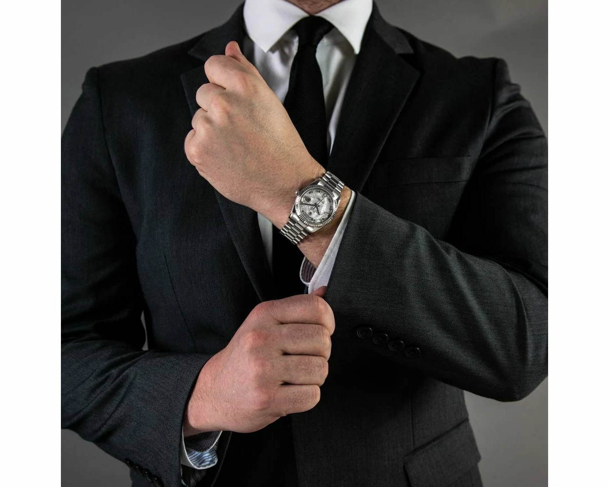 Buy Genuine Used Rolex Day-Date 36 118239 Watch Meteorite Dial