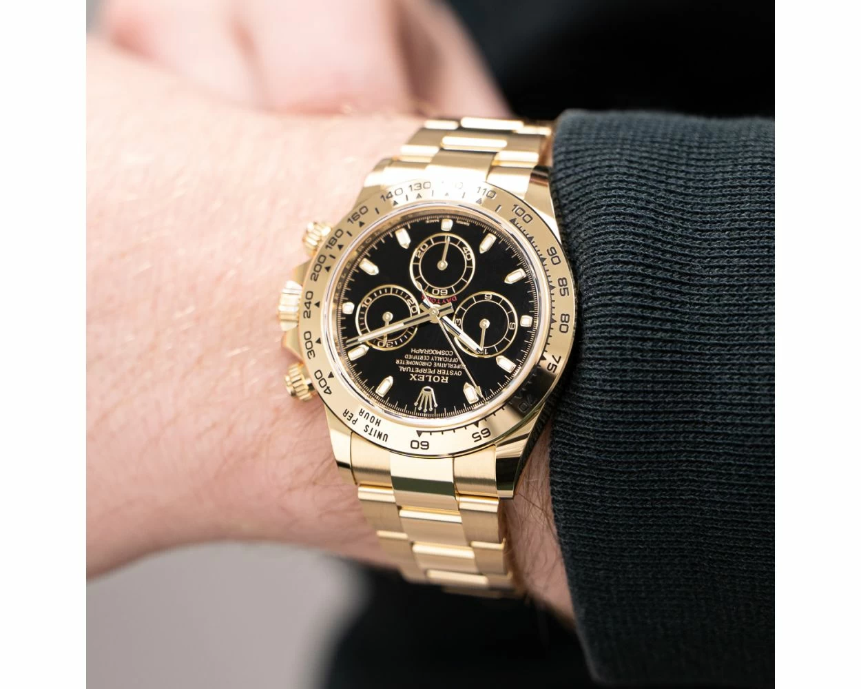 Buy Genuine Used Rolex Cosmograph Daytona 116508 Watch - Black