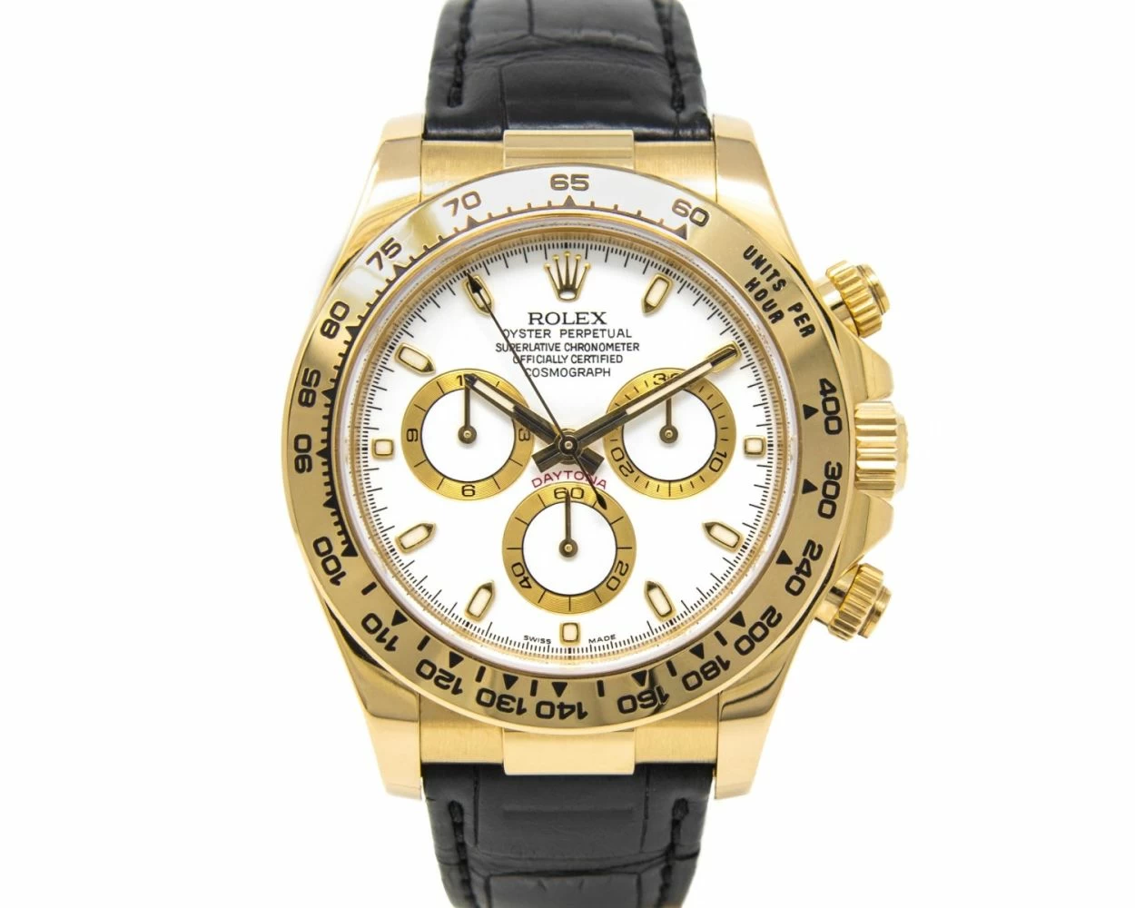 〇純正 ROLEX Daytona 116518 革ベルト クロコダイルレザー 〇 純正 ROLEX Daytona 116518 クロコダイルレザーベルト