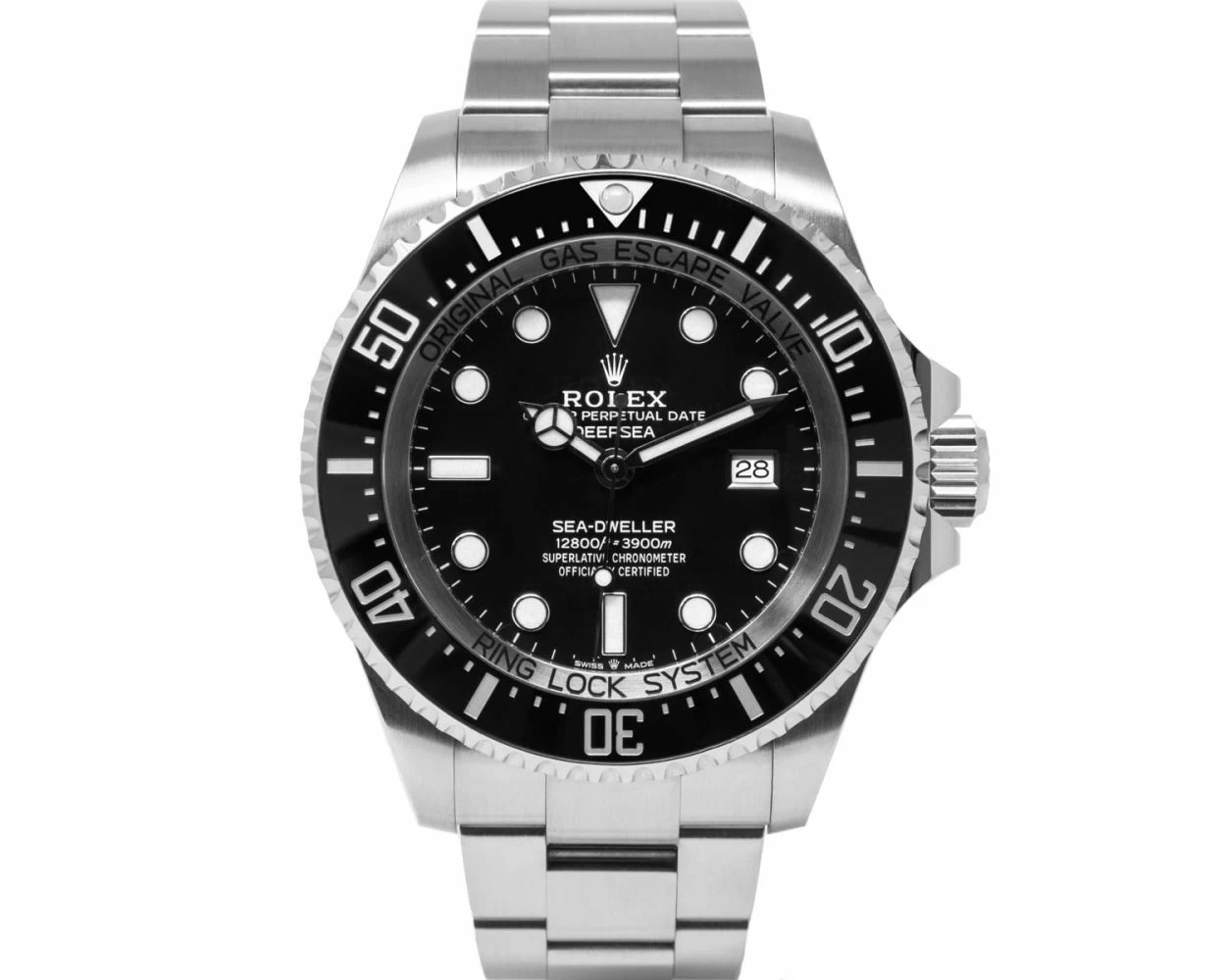 Buy Genuine Used Rolex Deepsea 126660 Watch - Black Dial | SKU 9065