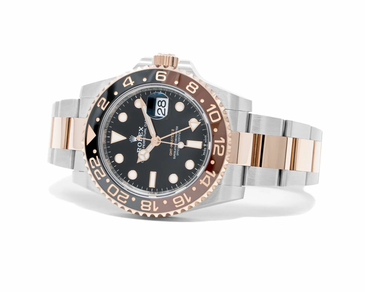 Buy Genuine Used Rolex GMT Master II 126711CHNR Watch Black Dial SKU 6014