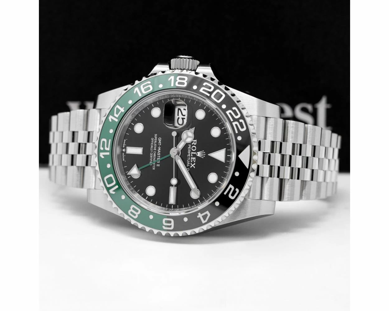 Buy Genuine Used Rolex GMT Master II 126720VTNR Watch Black Dial SKU 8681
