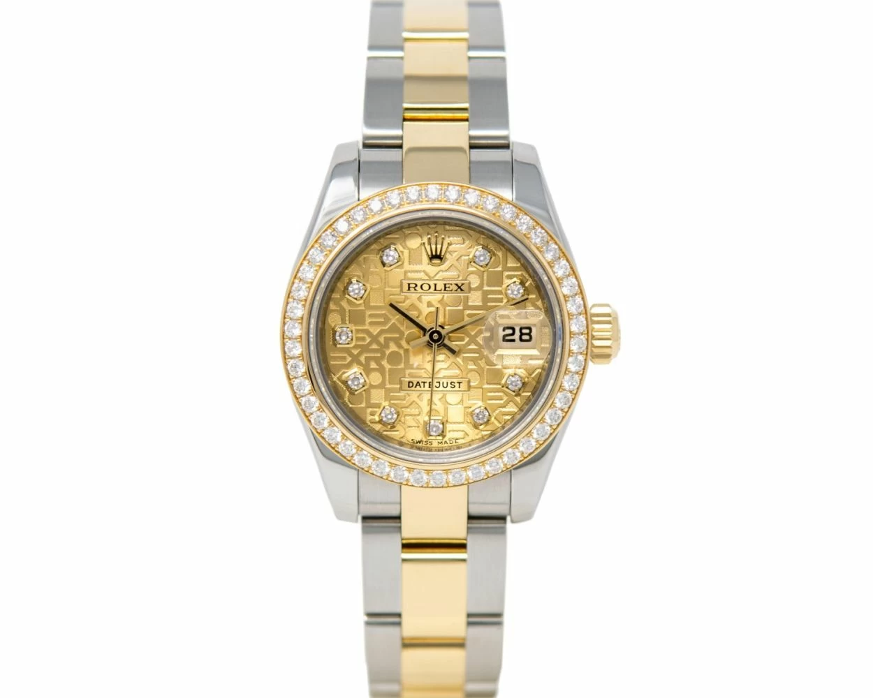 【破格値下げ】 Lady-Datejust Rolex Used Genuine Buy 26 Watch 179383 ウイスキー