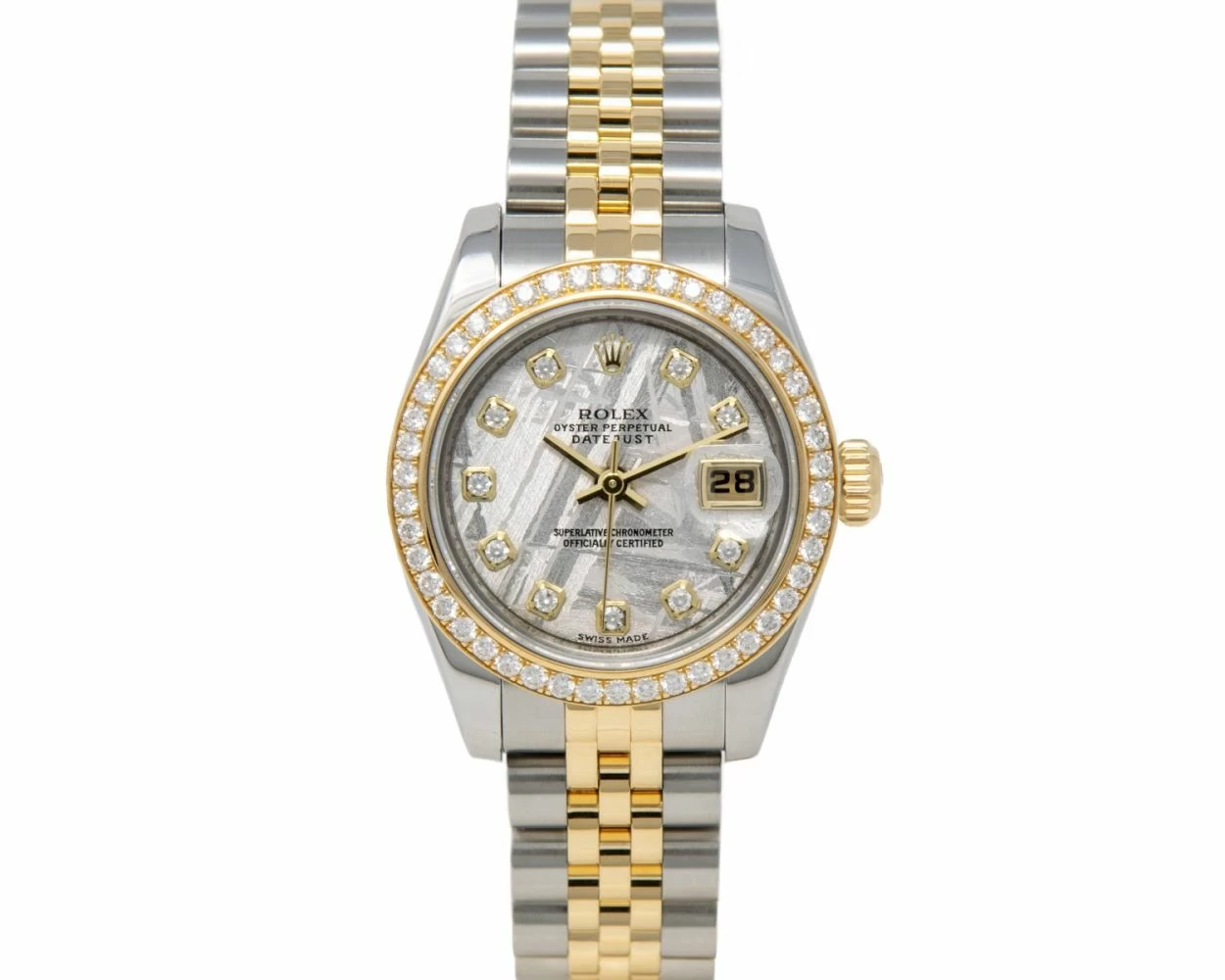 Buy Genuine Used Rolex Lady Datejust 26 179383 Watch Meteorite Dial SKU 5445