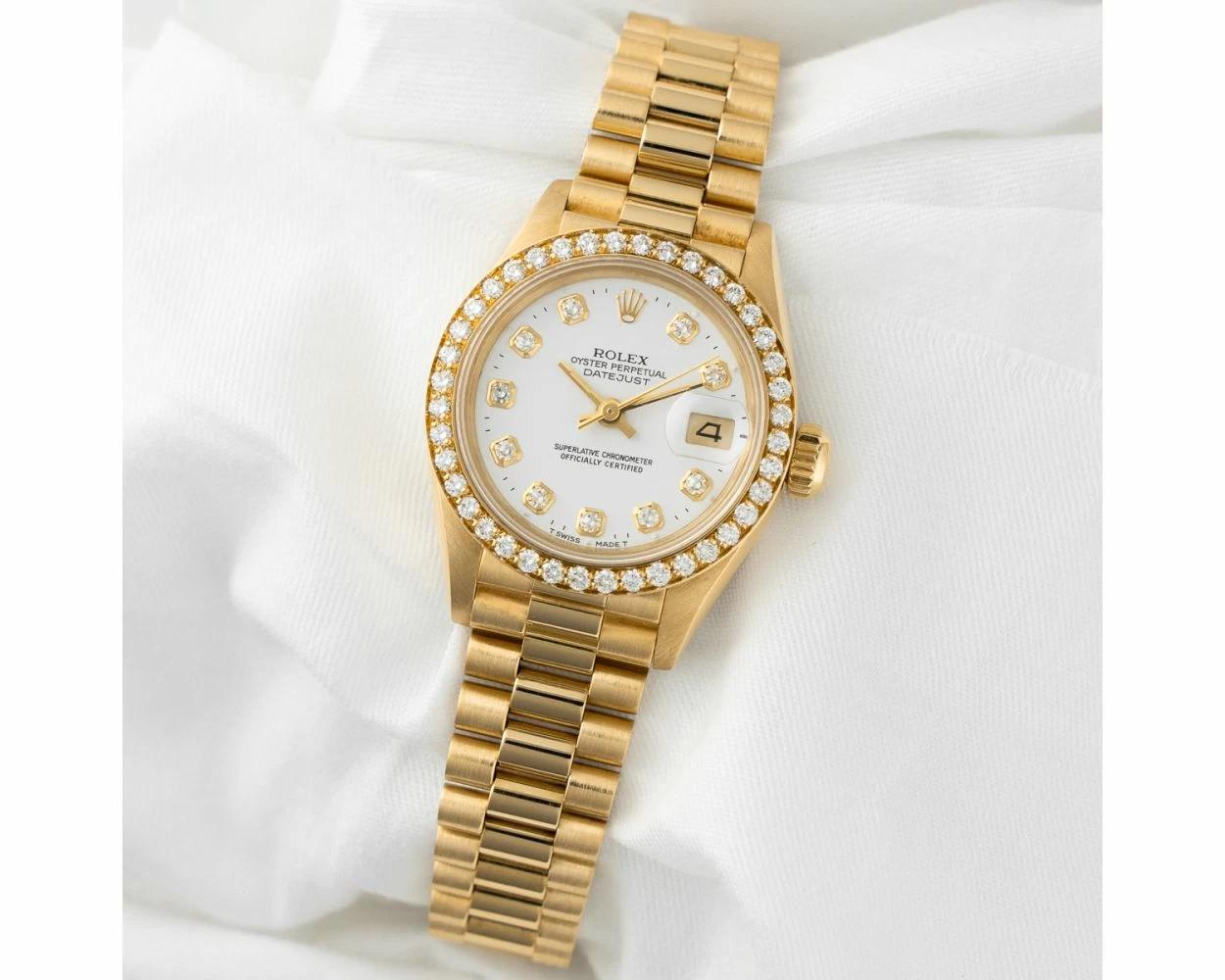 Used rolex diamond bezel top