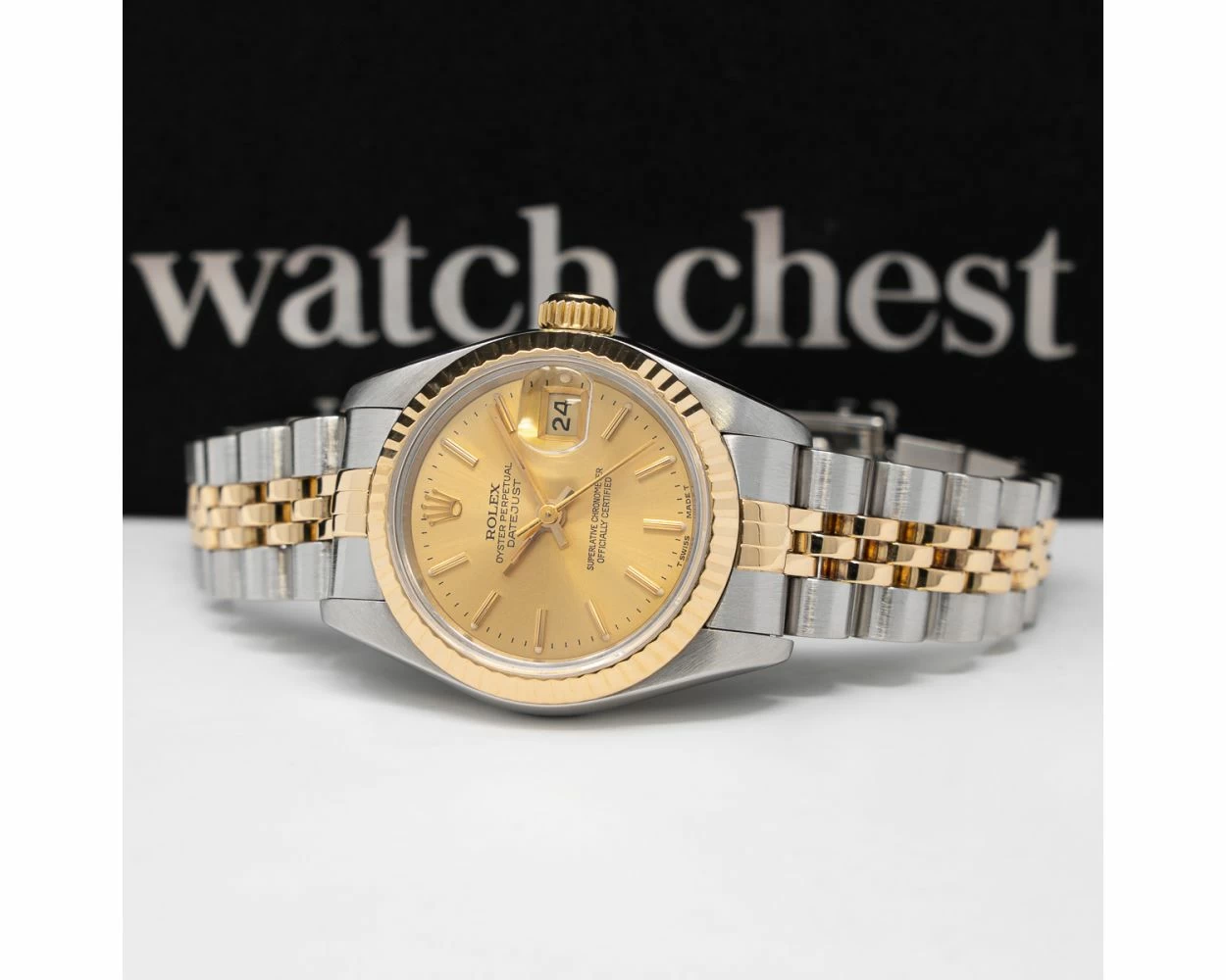 Buy Genuine Used Lady-Datejust 26 69173 Watch - Champagne Dial