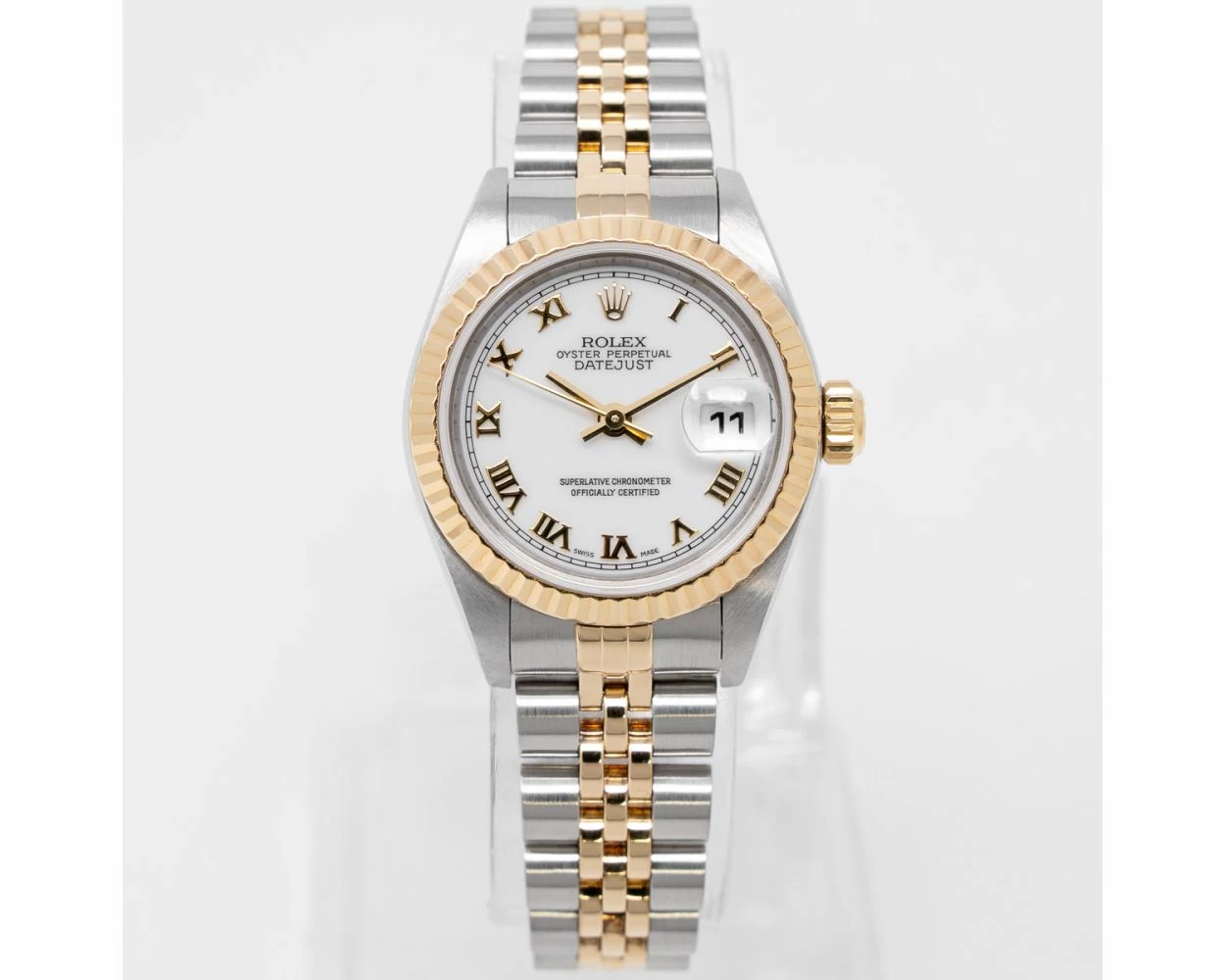 Buy Genuine Used Rolex Lady-Datejust 26 69173 Watch - White Dial
