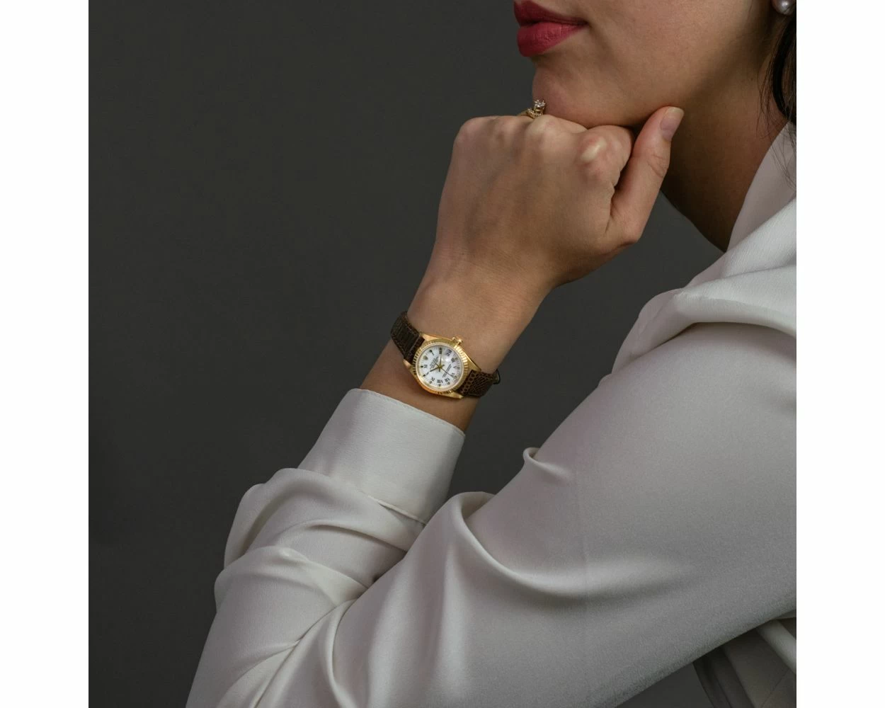 Buy Genuine Used Rolex Lady Datejust 26 69178 Watch White Dial SKU CL 2