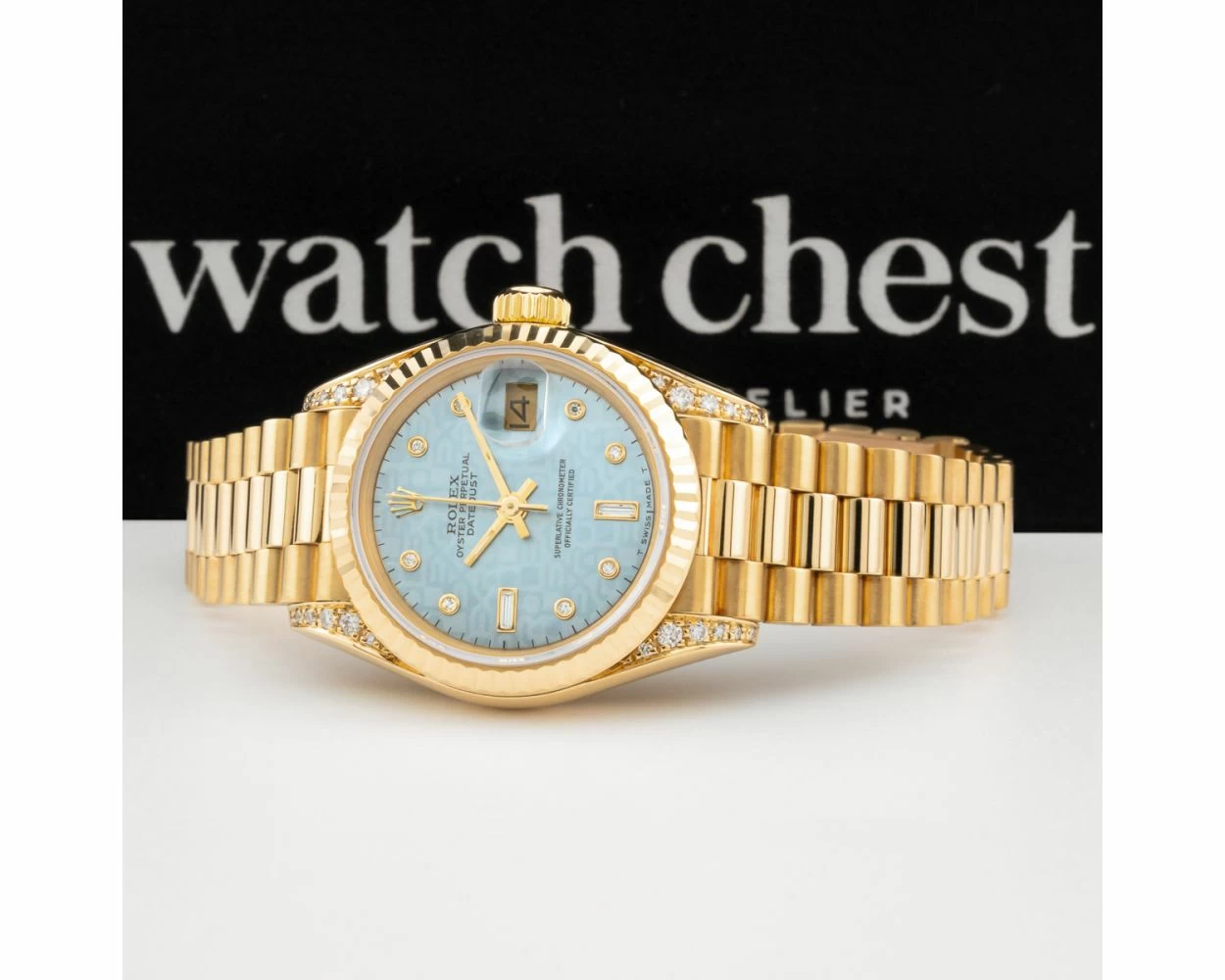 ROLEX - yasu Rolex 18K YG Oyster Quartz Day Date 