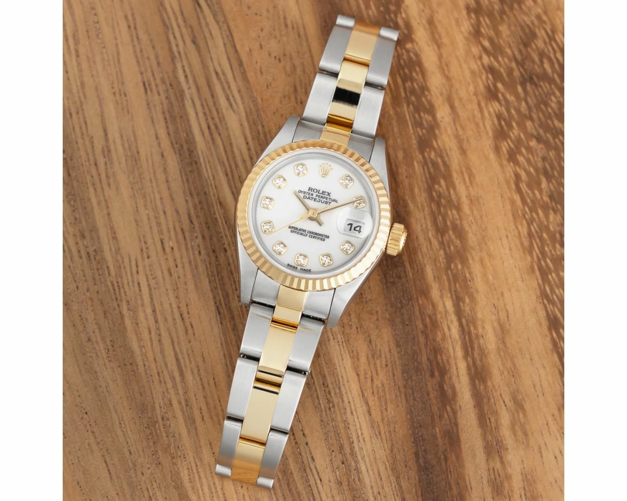 Buy Genuine Used Rolex Lady-Datejust 26 79173 Watch White Dial