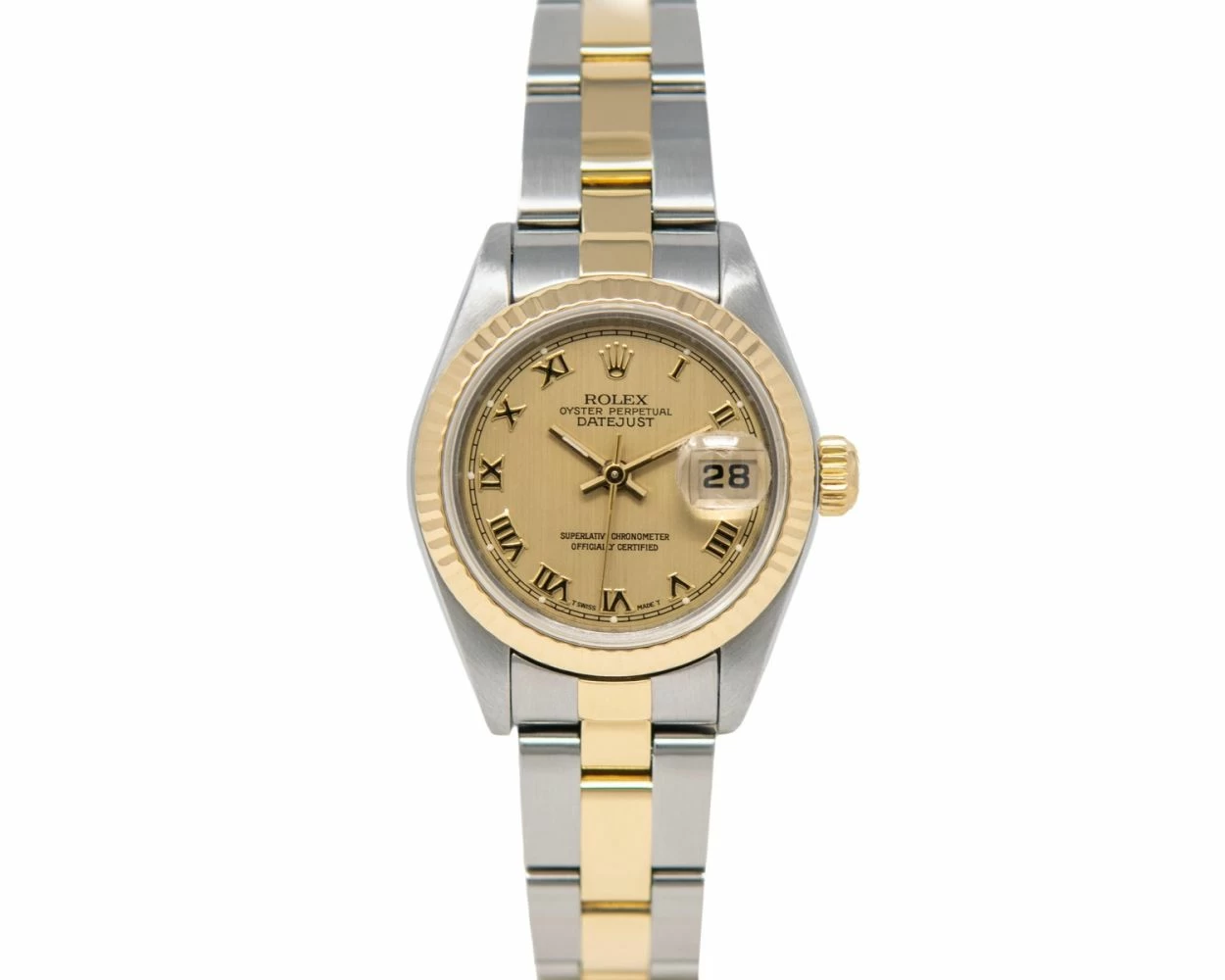 Buy Genuine Used Rolex Lady Datejust 26 69173 Watch Champagne