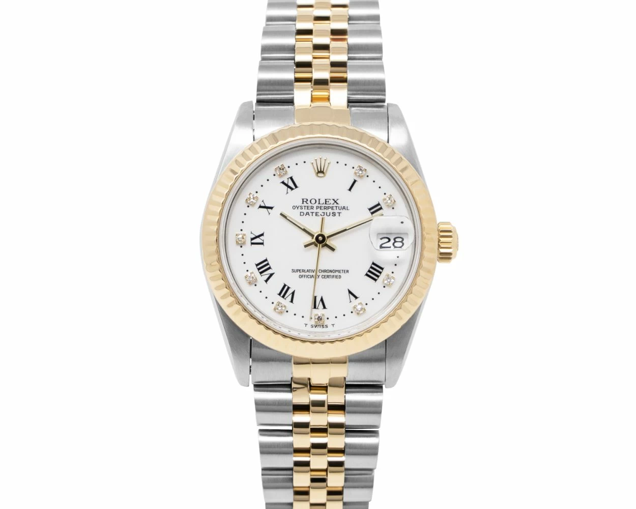 Rolex 69173 sales diamond bezel