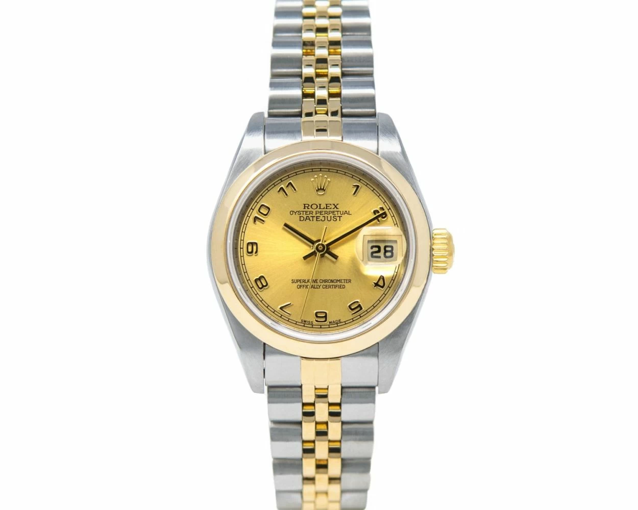 Used Rolex Datejust 28 Yellow Gold