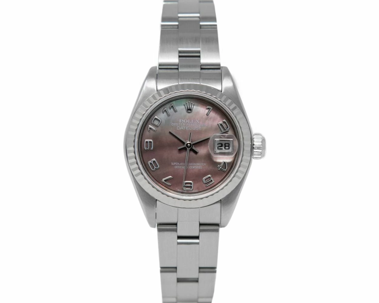 Buy Genuine Used Rolex Lady Datejust 26 79174 Watch Black Mother