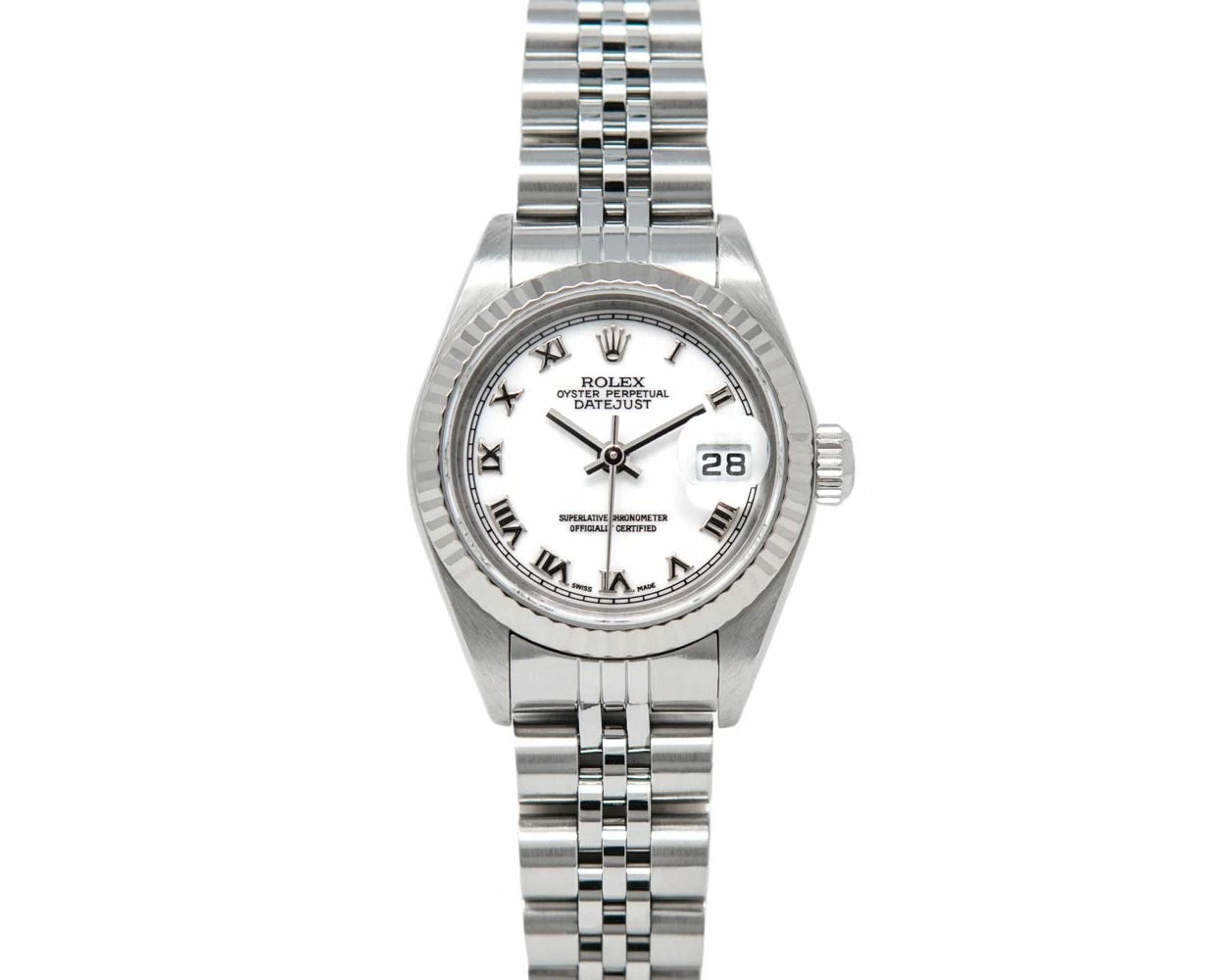 Buy Genuine Used Rolex Lady Datejust 26 79174 Watch White Dial