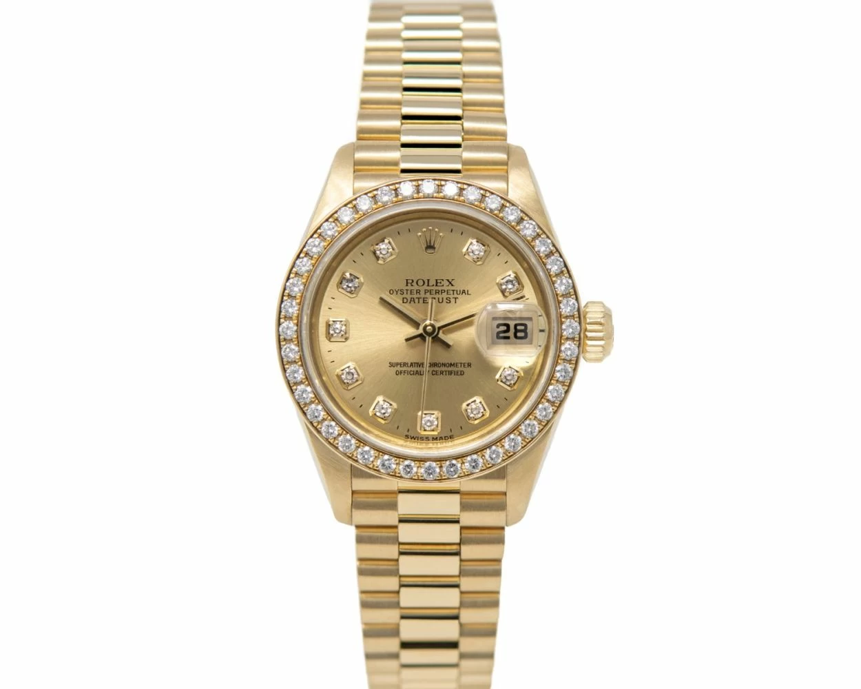 Buy Genuine Used Rolex Lady Datejust 26 79138 Watch Champagne Dial SKU 5171