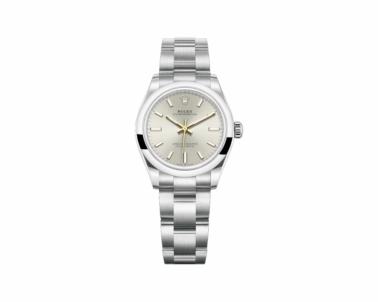 Buy Genuine Used Rolex Oyster Perpetual 31 277200 Watch Silver Dial SKU 6412