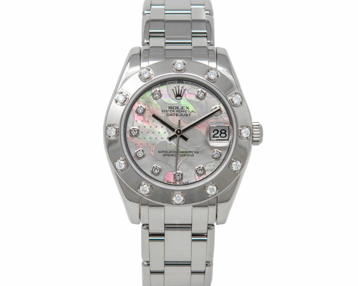 Rolex pearlmaster 34 best sale goldust dream roman diamonds