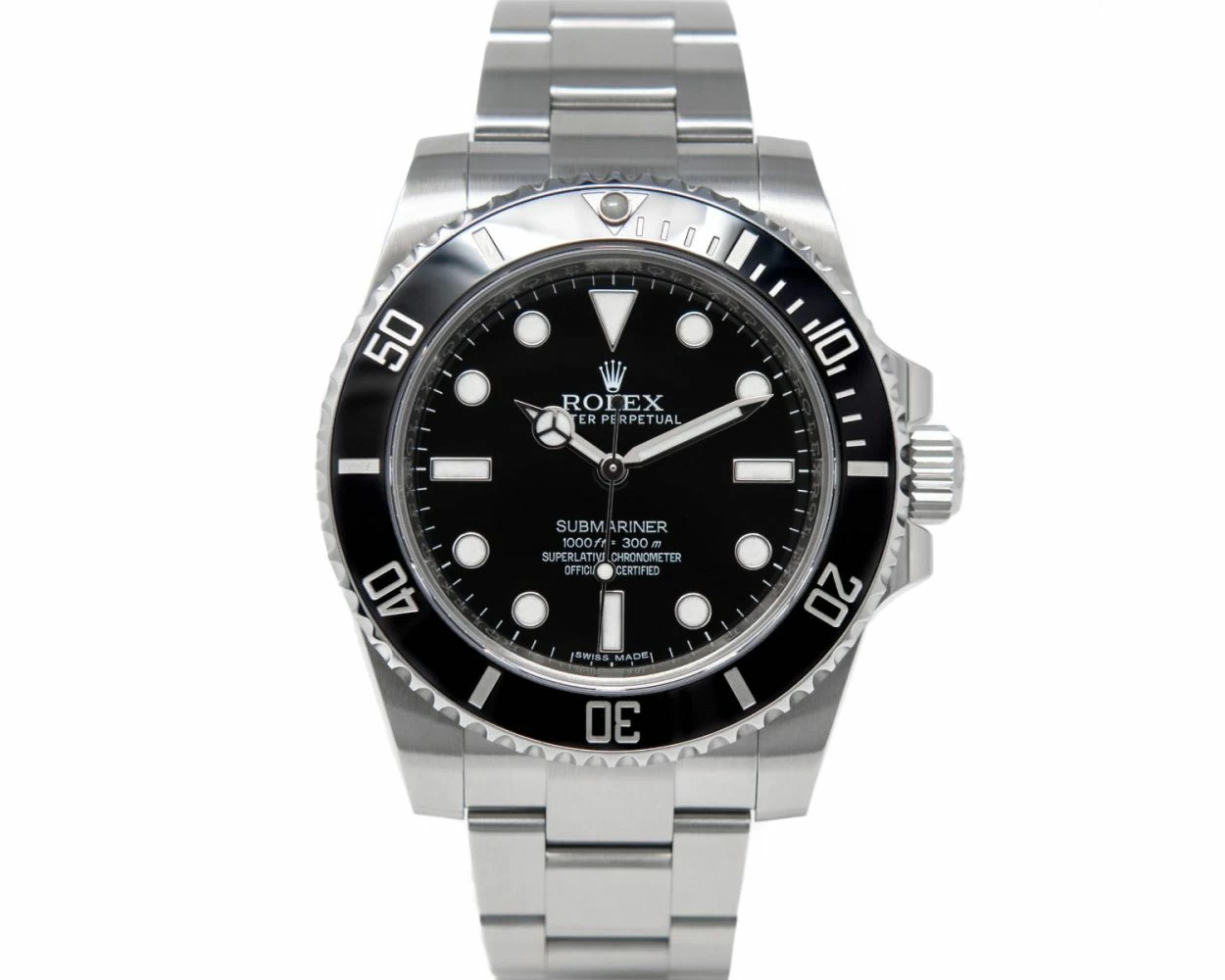 Rolex Submariner Pre Owned Watch Ref 114060 - Mens