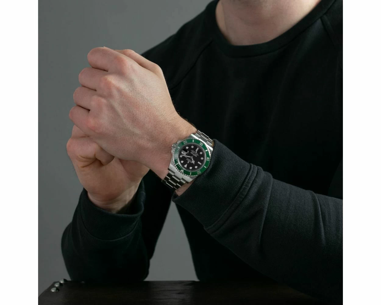 Rolex Submariner Date Starbucks Green Bezel Men's Watch 126610LV-0002