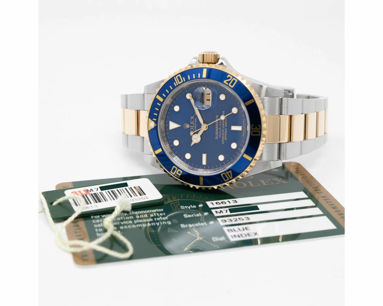 Rolex submariner 11613lb hot sale