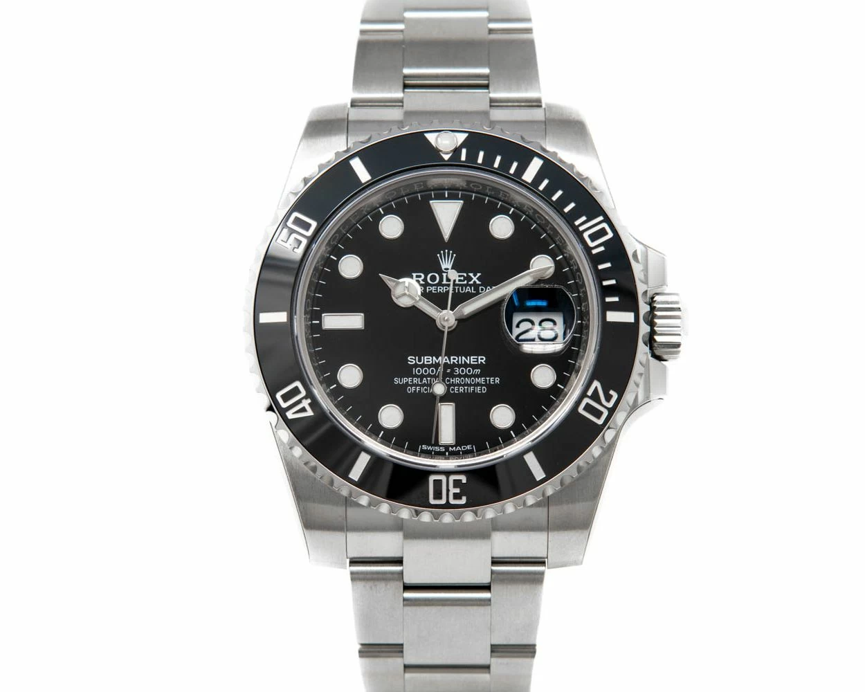 Buy Genuine Used Rolex Submariner Date 116610LN Watch - Black Dial