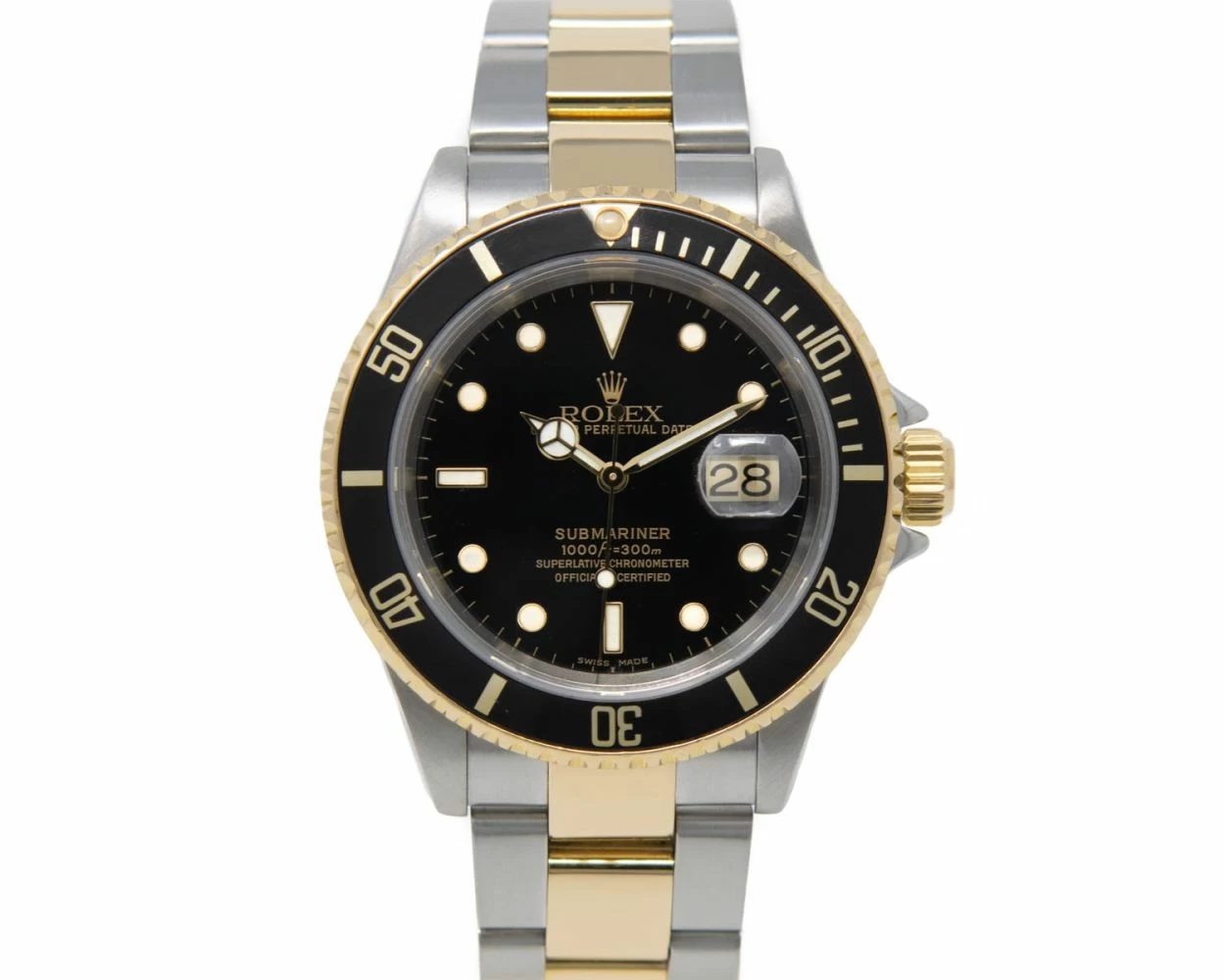 Rolex submariner black used hot sale