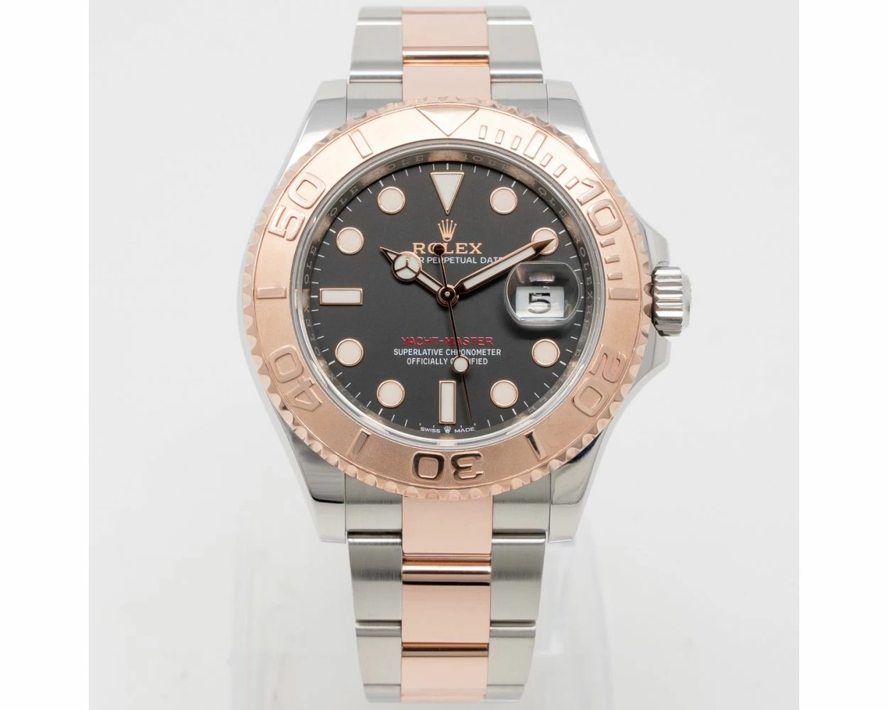 Buy Genuine Used Rolex Yacht Master 40 126621 Watch Intense Black Dial SKU 7957