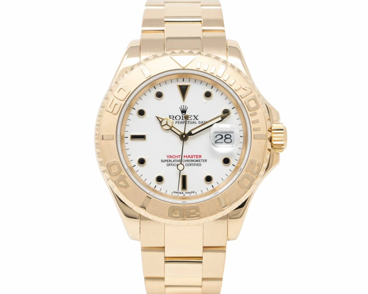 Rolex yacht master 40 two tone sale