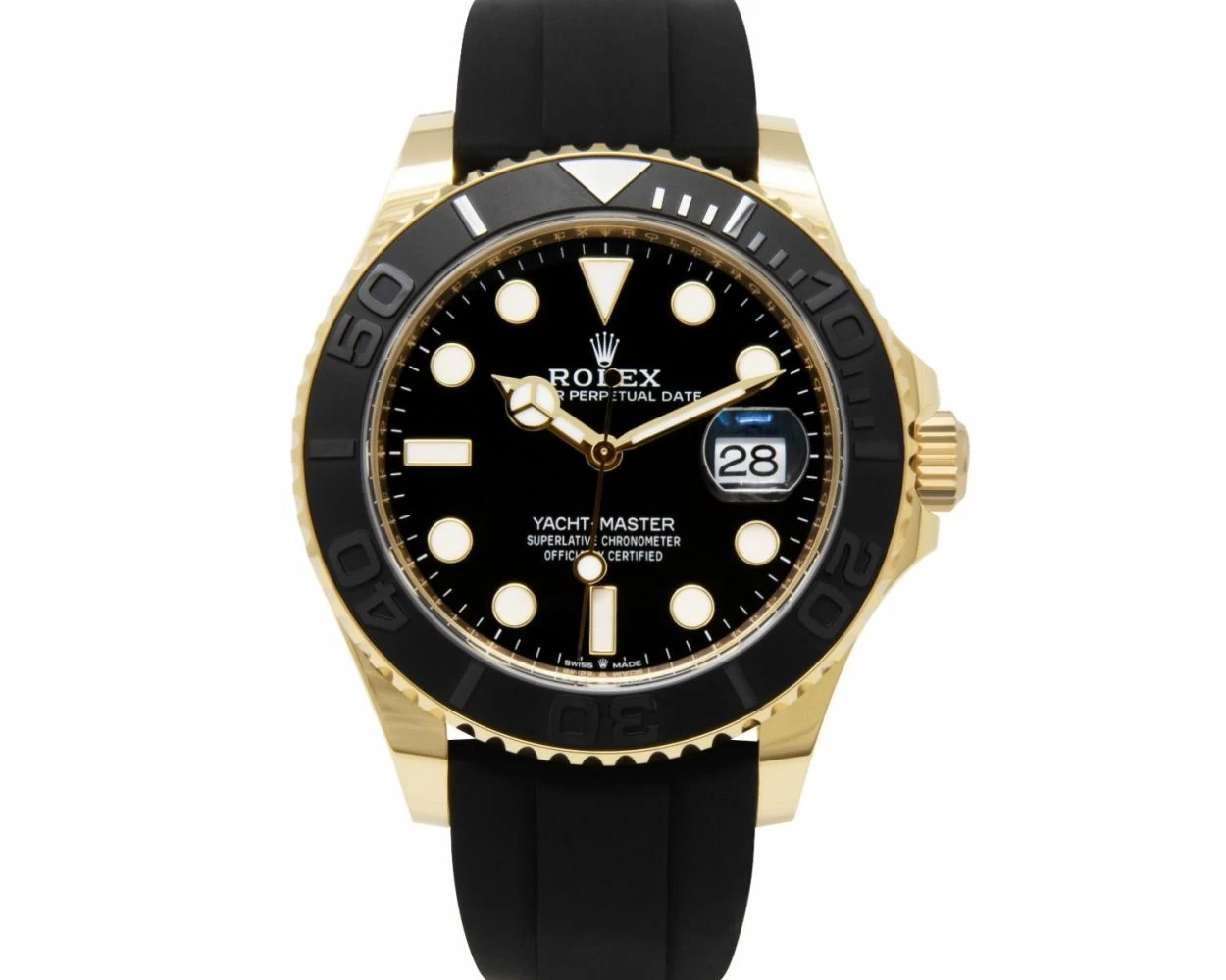 Used Rolex Yacht-Master 42 Black Dial