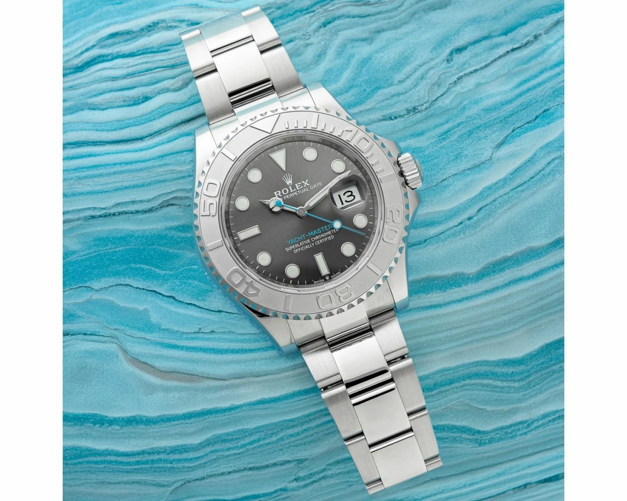 Yacht master silver dial deals