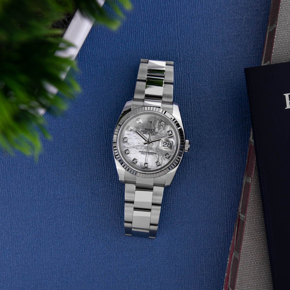 datejust 36 mother of pearl