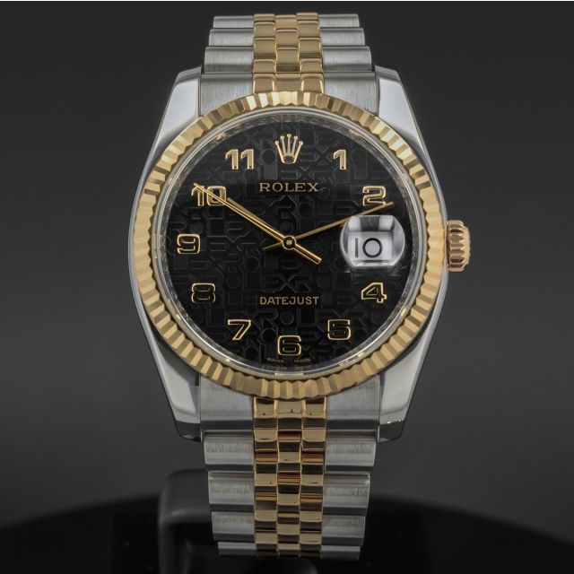 Buy Genuine Used Datejust 36 16200 Watch - Black Dial | SKU 2791