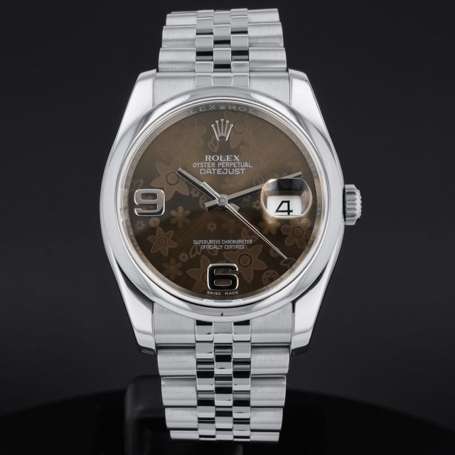 Buy Genuine Used Datejust 36 16200 Watch - Black Dial | SKU 2120