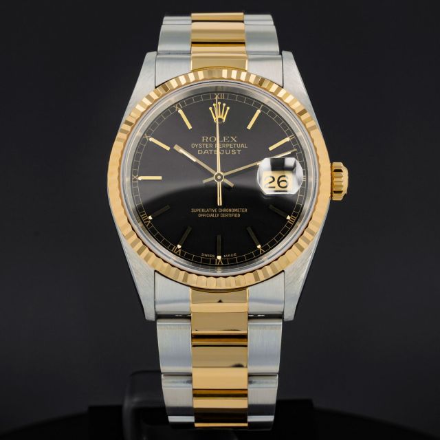 Buy Genuine Used Datejust 31 68273 Watch - Black Dial | SKU 12573