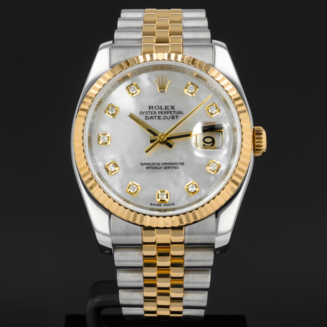 Buy Genuine Rolex Datejust 36 116233 - Mother of Pearl, Jubilee
