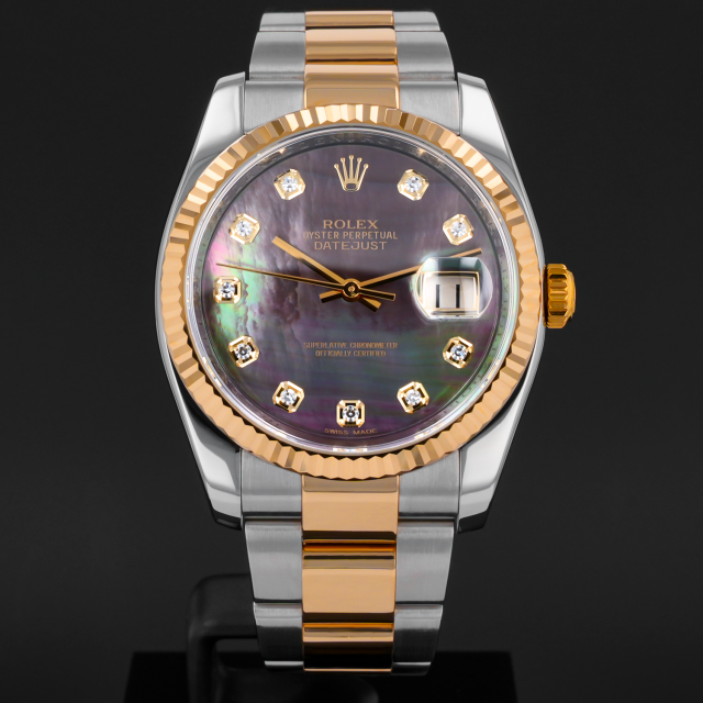 Buy Genuine Rolex Datejust 31 178273 - Black Mother of Pearl