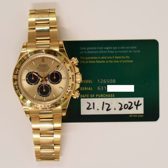Buy Genuine Rolex Cosmograph Daytona 116508 - Mother of Pearl