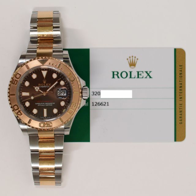 Buy Genuine Rolex Yacht-Master II 116681 - White, Oyster | SKU 9771