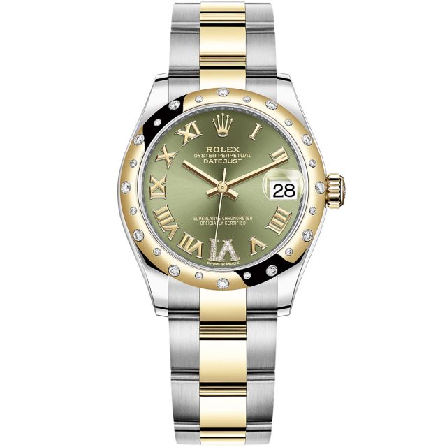 Buy Genuine Rolex Lady-Datejust 26 179163 - Jade, Jubilee | SKU 12567